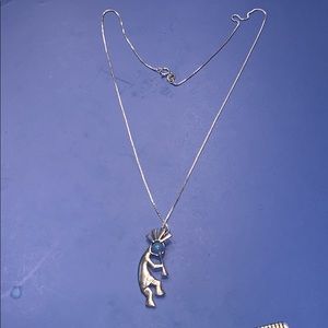 Kokopelli pendant necklace